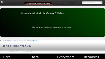Screenshot preview of dig.ccmixter.org