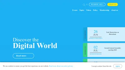 Screenshot preview of internetforum.eu