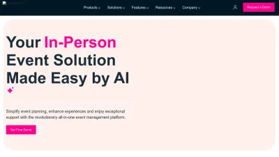 Screenshot preview of eventcombo.com
