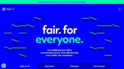 Screenshot preview of eyeo.com