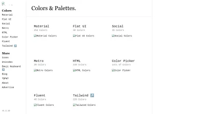 Screenshot preview of materialui.co