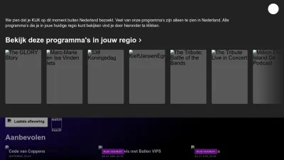 Screenshot preview of kijk.nl