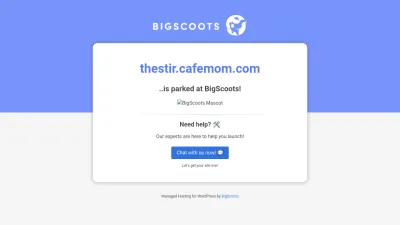Screenshot preview of thestir.cafemom.com