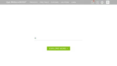 Screenshot preview of reallusion.com