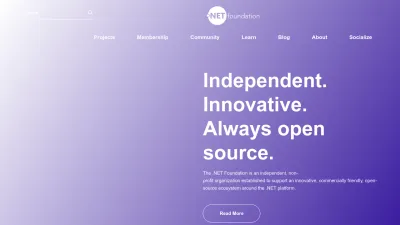 Screenshot preview of dotnetfoundation.org