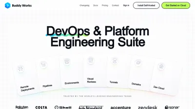 Screenshot preview of buddy.works