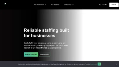 Screenshot preview of jobble.com