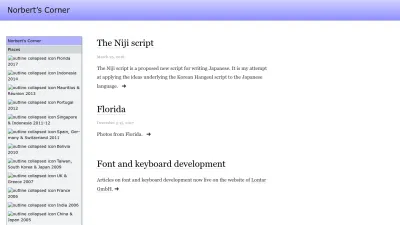 Screenshot preview of norbertlindenberg.com