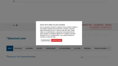 Screenshot preview of desnivel.com
