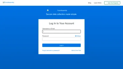 Screenshot preview of tfaforms.com