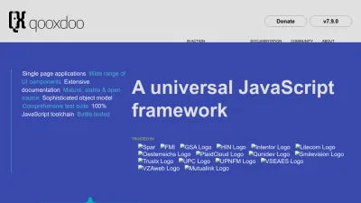 Screenshot preview of qooxdoo.org