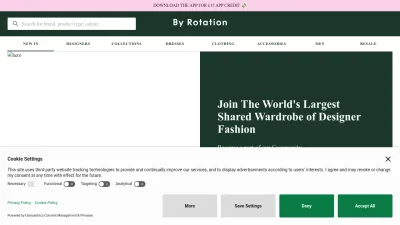 Screenshot preview of byrotation.com