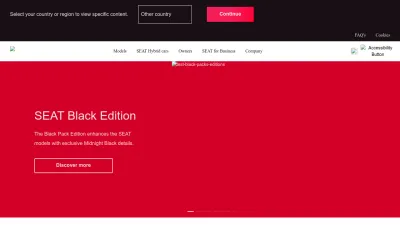 Screenshot preview of seat.com