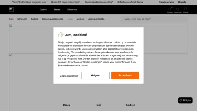 Screenshot preview of omoda.nl