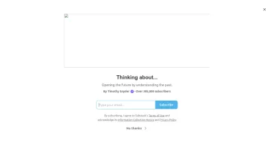 Screenshot preview of snyder.substack.com