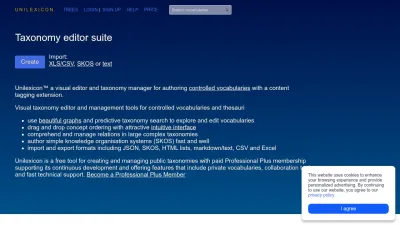 Screenshot preview of unilexicon.com