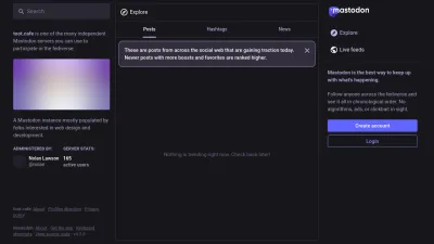 Screenshot preview of toot.cafe