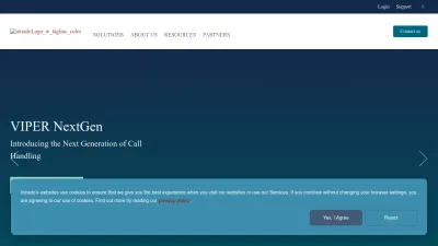 Screenshot preview of intrado.com
