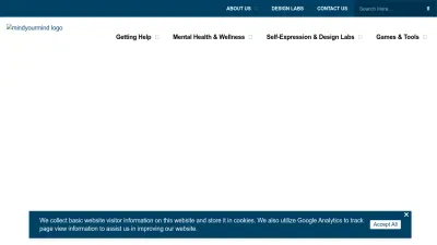 Screenshot preview of mindyourmind.ca