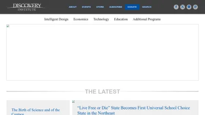 Screenshot preview of discovery.org