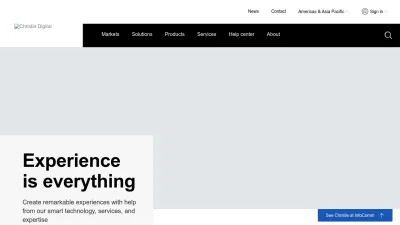 Screenshot preview of christiedigital.com