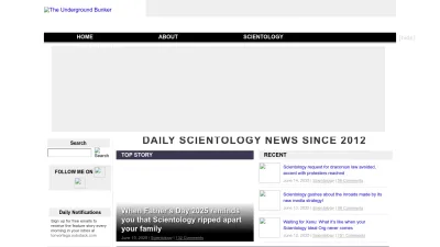 Screenshot preview of tonyortega.org