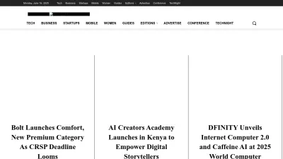 Screenshot preview of techmoran.com
