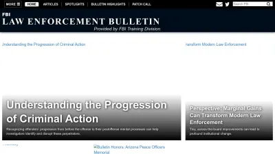 Screenshot preview of leb.fbi.gov