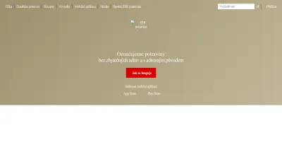 Screenshot preview of ferpotravina.cz