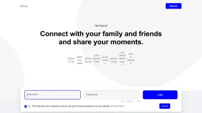 Screenshot preview of twitback.com