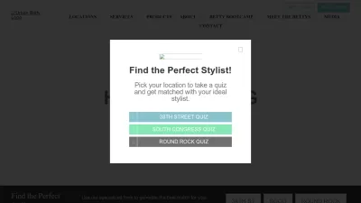 Screenshot preview of urbanbetty.com