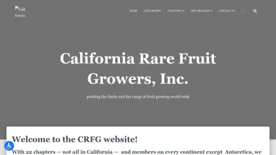 Screenshot preview of crfg.org