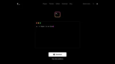 Screenshot preview of hyper.is