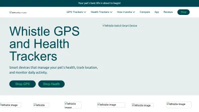 Screenshot preview of whistle.com