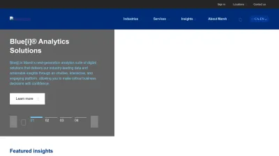 Screenshot preview of marsh.com
