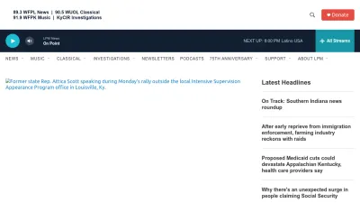 Screenshot preview of lpm.org