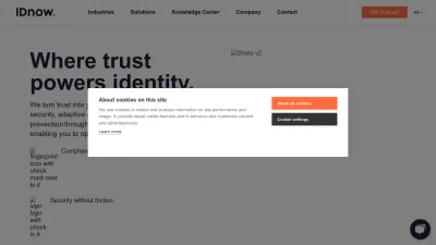 Screenshot preview of idnow.io