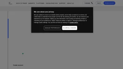 Screenshot preview of cmcmarkets.com