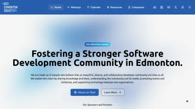 Screenshot preview of devedmonton.com