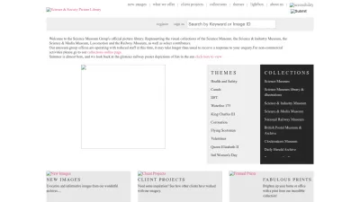 Screenshot preview of scienceandsociety.co.uk
