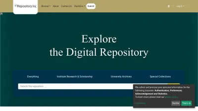 Screenshot of Repository.gatech.edu