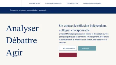 Screenshot preview of institutmontaigne.org