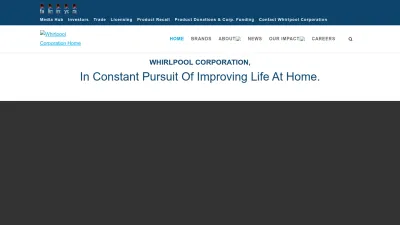 Screenshot preview of whirlpoolcorp.com