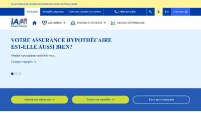 Screenshot preview of ia.ca