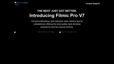 Screenshot preview of filmicpro.com