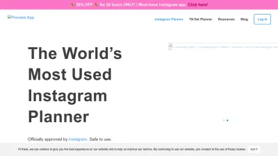Screenshot preview of thepreviewapp.com