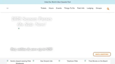 Screenshot preview of beachboardwalk.com
