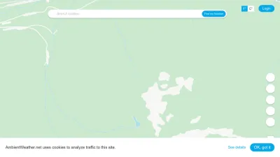 Screenshot preview of ambientweather.net
