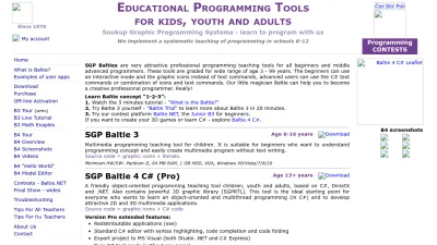 Screenshot preview of sgpsys.com