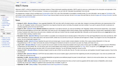 Screenshot preview of wikiti.brandonw.net